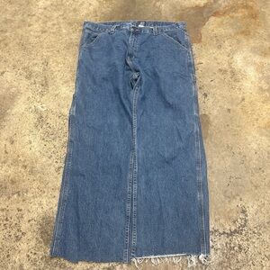 Faded Glory Carpenter Jeans Men’s 38x29 Baggy Medium Wash Skater Heavyweight